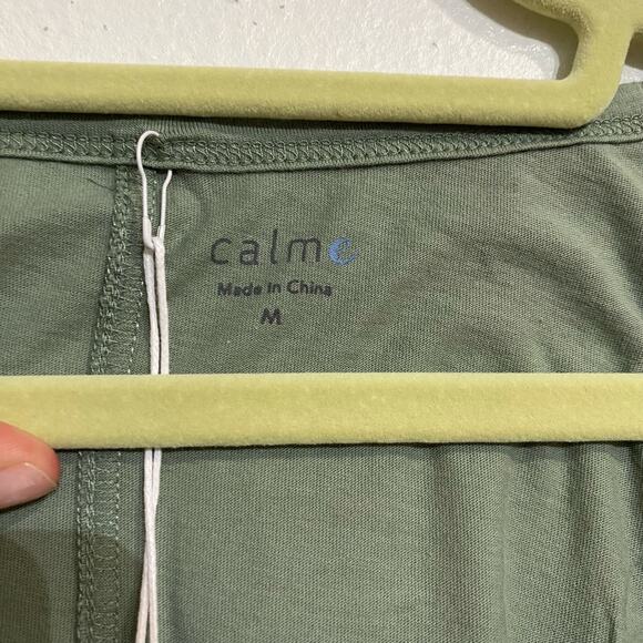 Johnny Was Calme Green Scoop Neck Tank Sz M NWT - Picture 4 of 11